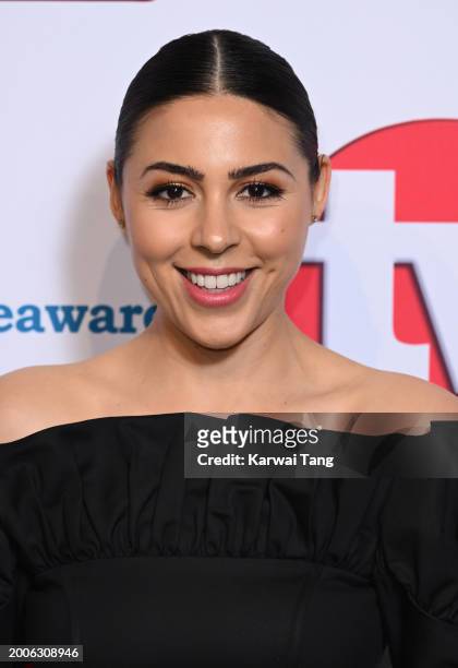 Sophie Khan Levy attends the TV Choice Awards 2024 at the Hilton Park Lane on February 12, 2024 in London, England.