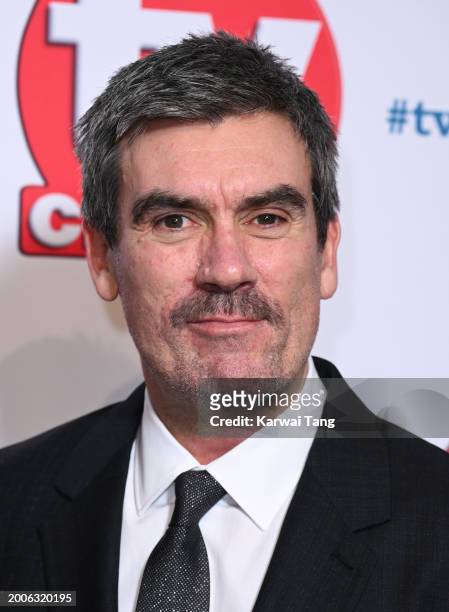 Jeff Hordley attends the TV Choice Awards 2024 at the Hilton Park Lane on February 12, 2024 in London, England.