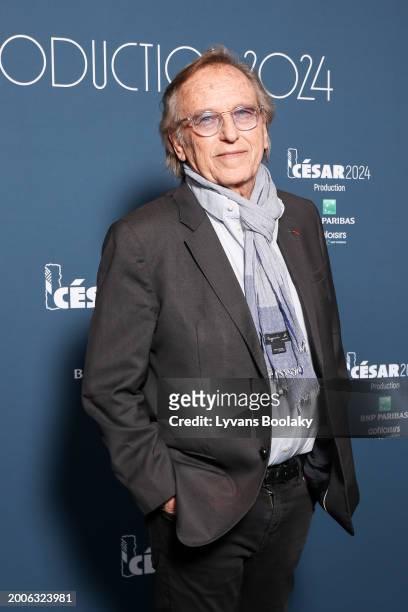 Alexandre Arcady attends the Producer's Dinner - Cesar Film Awards 2024 At l'Hotel Intercontinental on February 12, 2024 in Paris, France.