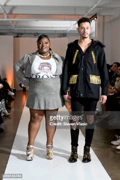 Shanequa Casteal attends Model Icon NYFW S1 on February 12, 2024 in New York City.