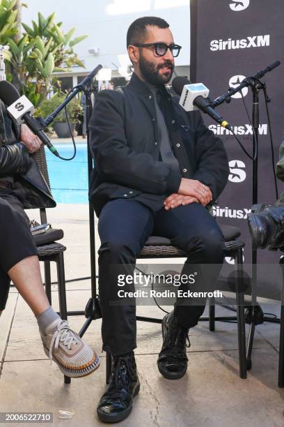 David Hinojosa speaks during the SiriusXM's The Jess Cagle Show broadcast from The Oscar's Nominees Luncheon on February 12, 2024 in Los Angeles,...