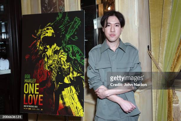 Dave Disci attends a YouTube Shorts Creator Screening in support of "Bob Marley: One Love" at Hotel Chelsea on February 12 in New York, New York.
