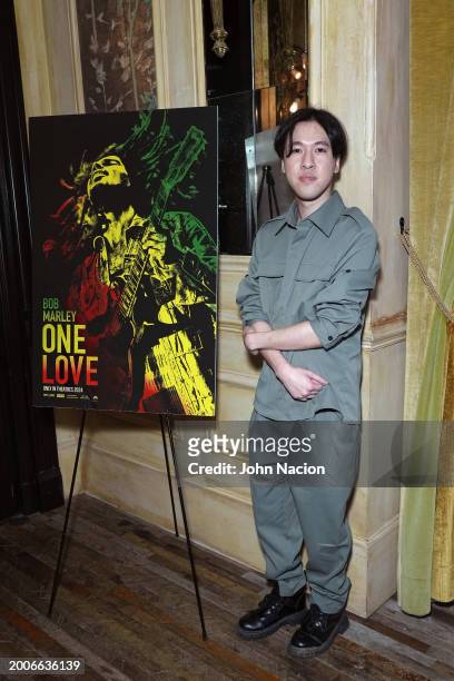 Dave Disci attends a YouTube Shorts Creator Screening in support of "Bob Marley: One Love" at Hotel Chelsea on February 12 in New York, New York.
