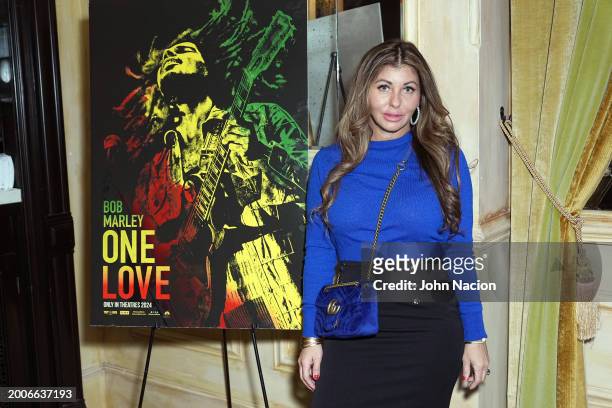 Izzy Anaya attends a YouTube Shorts Creator Screening in support of "Bob Marley: One Love" at Hotel Chelsea on February 12 in New York, New York.