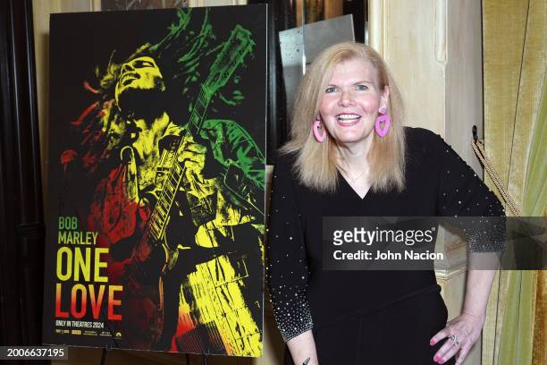 Cynthia Beaumont attends a YouTube Shorts Creator Screening in support of "Bob Marley: One Love" at Hotel Chelsea on February 12 in New York, New...