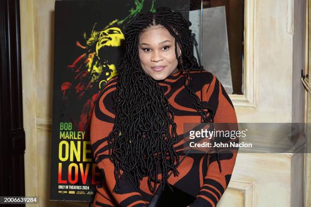 Kay Paige attends a YouTube Shorts Creator Screening in support of "Bob Marley: One Love" at Hotel Chelsea on February 12 in New York, New York.