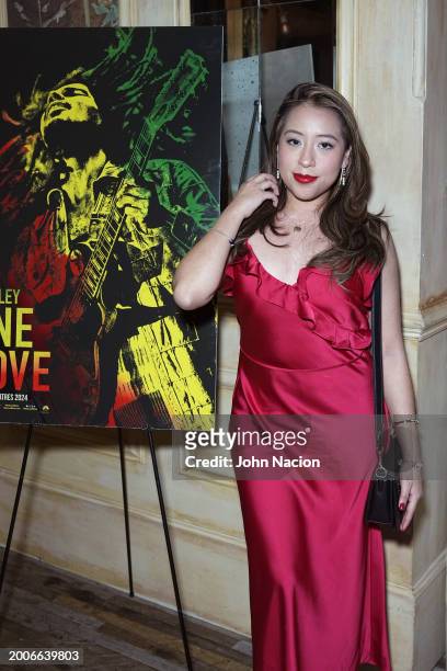 Rosangel Conde attends a YouTube Shorts Creator Screening in support of "Bob Marley: One Love" at Hotel Chelsea on February 12 in New York, New York.