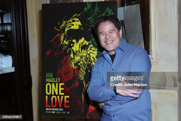 Kon Tiev attends a YouTube Shorts Creator Screening in support of "Bob Marley: One Love" at Hotel Chelsea on February 12 in New York, New York.