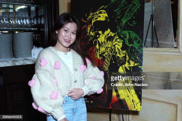 Melina Mo attends a YouTube Shorts Creator Screening in support of "Bob Marley: One Love" at Hotel Chelsea on February 12 in New York, New York.