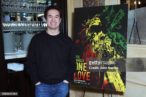 Michael Tsui attends a YouTube Shorts Creator Screening in support of "Bob Marley: One Love" at Hotel Chelsea on February 12 in New York, New York.