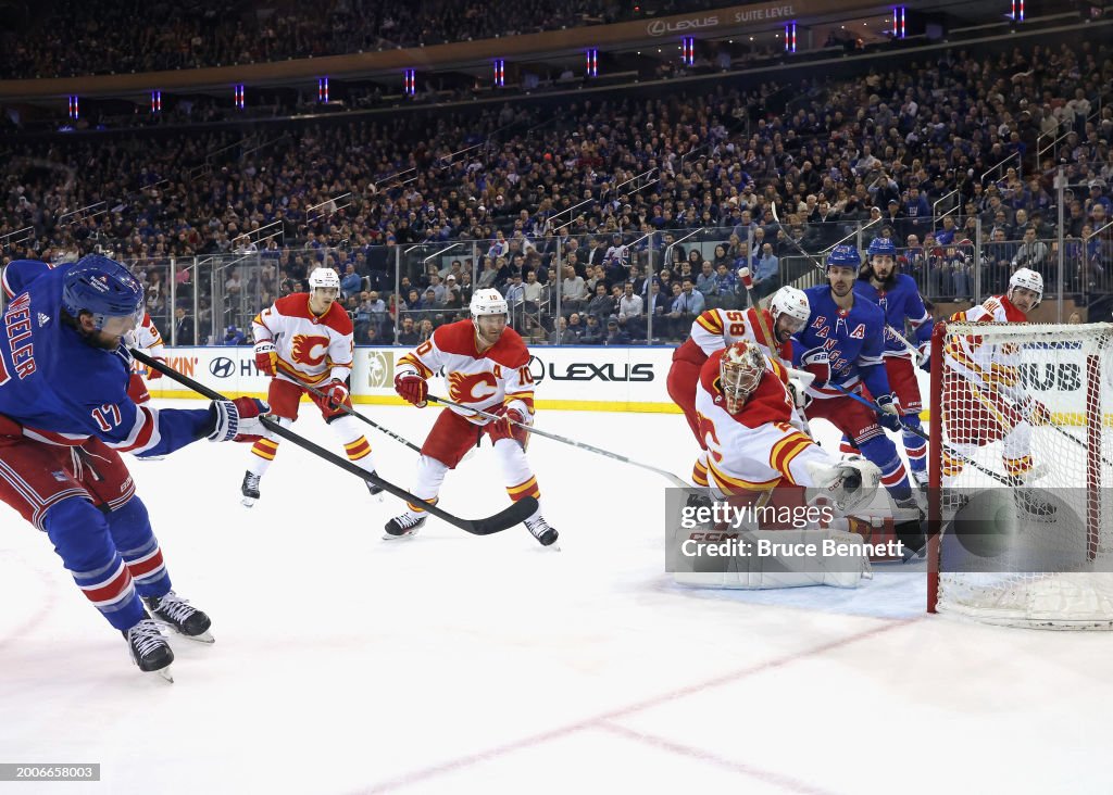 Calgary Flames v New York Rangers
