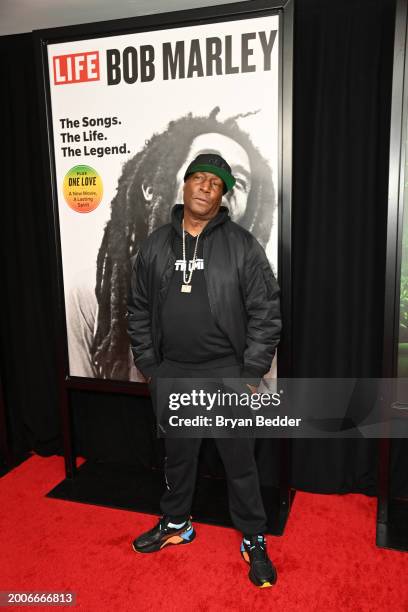 Grandmaster Flash attends a Dotdash Meredith Special Screening of "Bob Marley: One Love" at the Dotdash Meredith Screening Room on February 12 in New...