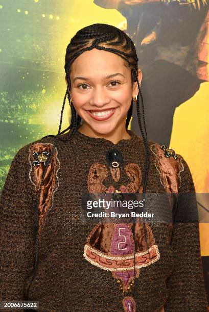 Djouliet Amara attends a Dotdash Meredith Special Screening of "Bob Marley: One Love" at the Dotdash Meredith Screening Room on February 12 in New...