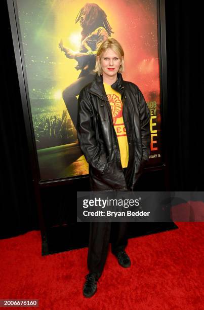 Alexandra Richards attends a Dotdash Meredith Special Screening of "Bob Marley: One Love" at the Dotdash Meredith Screening Room on February 12 in...