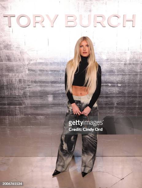 Bridgette Pheloung attends Tory Burch Fall/Winter 2024 New York Fashion Week at New York Public Library on February 12, 2024 in New York City.