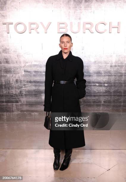 Dree Hemingway attends Tory Burch Fall/Winter 2024 New York Fashion Week at New York Public Library on February 12, 2024 in New York City.