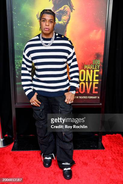 David Kerr attends Paramount's "Bob Marley: One Love" New York screening on February 12, 2024 in New York City.
