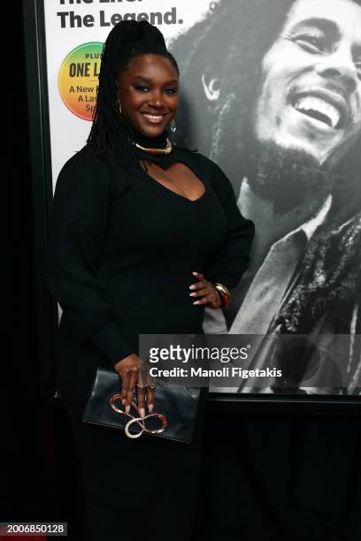 Saycon Sengbloh attends Paramount's "Bob Marley: One Love" New York Screening on February 12, 2024 in New York City.