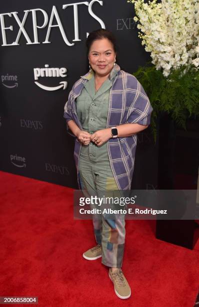 Melody Butiu attends a Special Advance Screening Of Prime Video's "EXPATS" at The London West Hollywood at Beverly Hills on February 12, 2024 in West...