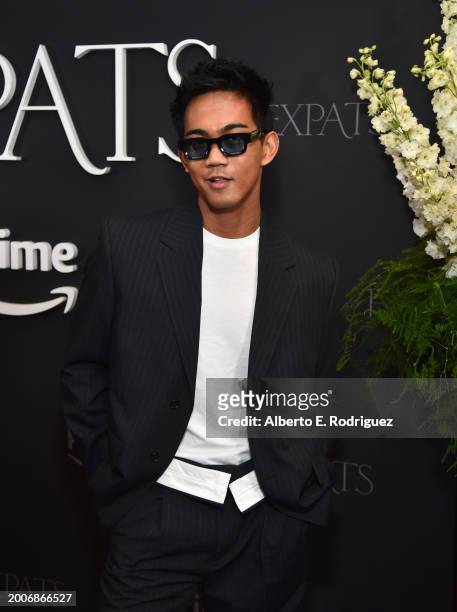 Dennis Clemente attends a Special Advance Screening Of Prime Video's "EXPATS" at The London West Hollywood at Beverly Hills on February 12, 2024 in...