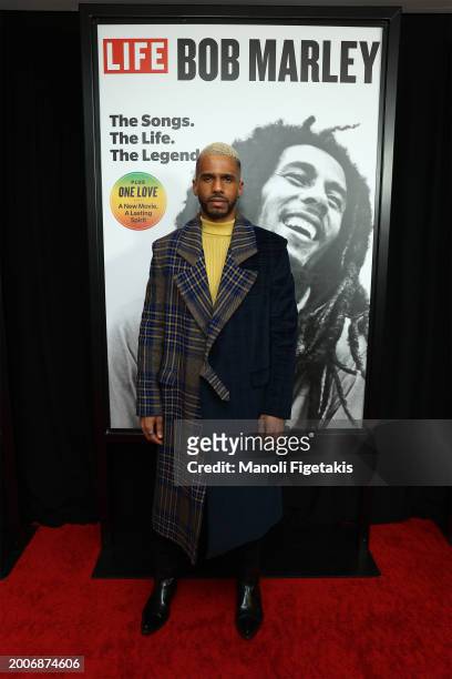 Eric West attends Paramount's "Bob Marley: One Love" New York Screening on February 12, 2024 in New York City.