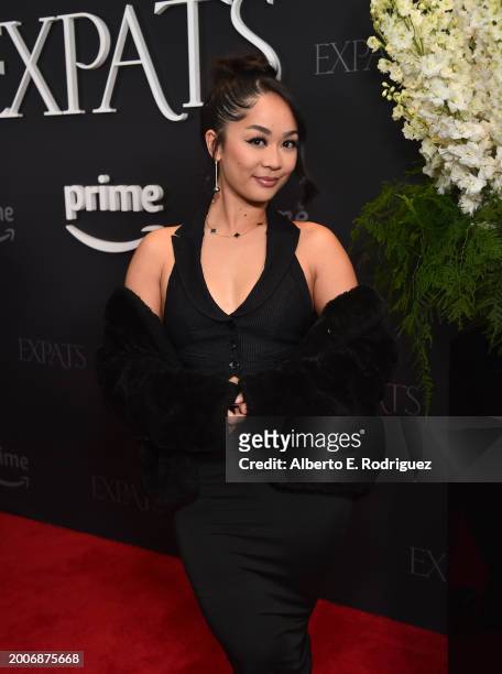 Lea Cayananattends a Special Advance Screening Of Prime Video's "EXPATS" at The London West Hollywood at Beverly Hills on February 12, 2024 in West...