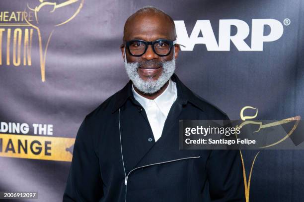 BeBe Winans attends the Black Theatre Coalition Inaugural "Building The Change" Gala at The Rainbow Room on February 12, 2024 in New York City.