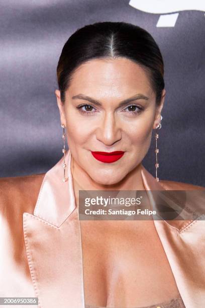 Shoshana Bean attends the Black Theatre Coalition Inaugural "Building The Change" Gala at The Rainbow Room on February 12, 2024 in New York City.