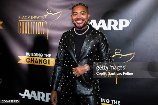 Cody Renard Richard attends the Black Theatre Coalition Inaugural "Building The Change" Gala at The Rainbow Room on February 12, 2024 in New York...
