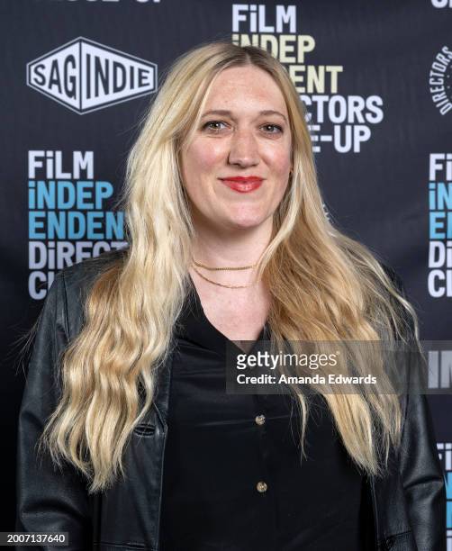 Cinematographer Cristina Dunlap attends the Film Independent Presents Directors Close-Up With...Cord Jefferson: Making Fiction A Reality event at the...