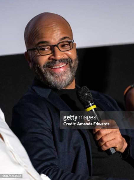 Actor Jeffrey Wright attends the Film Independent Presents Directors Close-Up With...Cord Jefferson: Making Fiction A Reality event at the DGA...