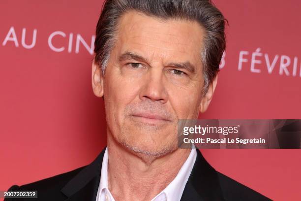 Josh Brolin attends the "Dune 2" Premiere at Le Grand Rex on February 12, 2024 in Paris, France.