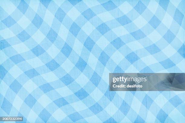 bright turquoise and light sky blue colored soft pastel oblique wavy rippled tipsy checkered pattern horizontal blank empty vector backgrounds - cute-blue-backgrounds stock illustrations