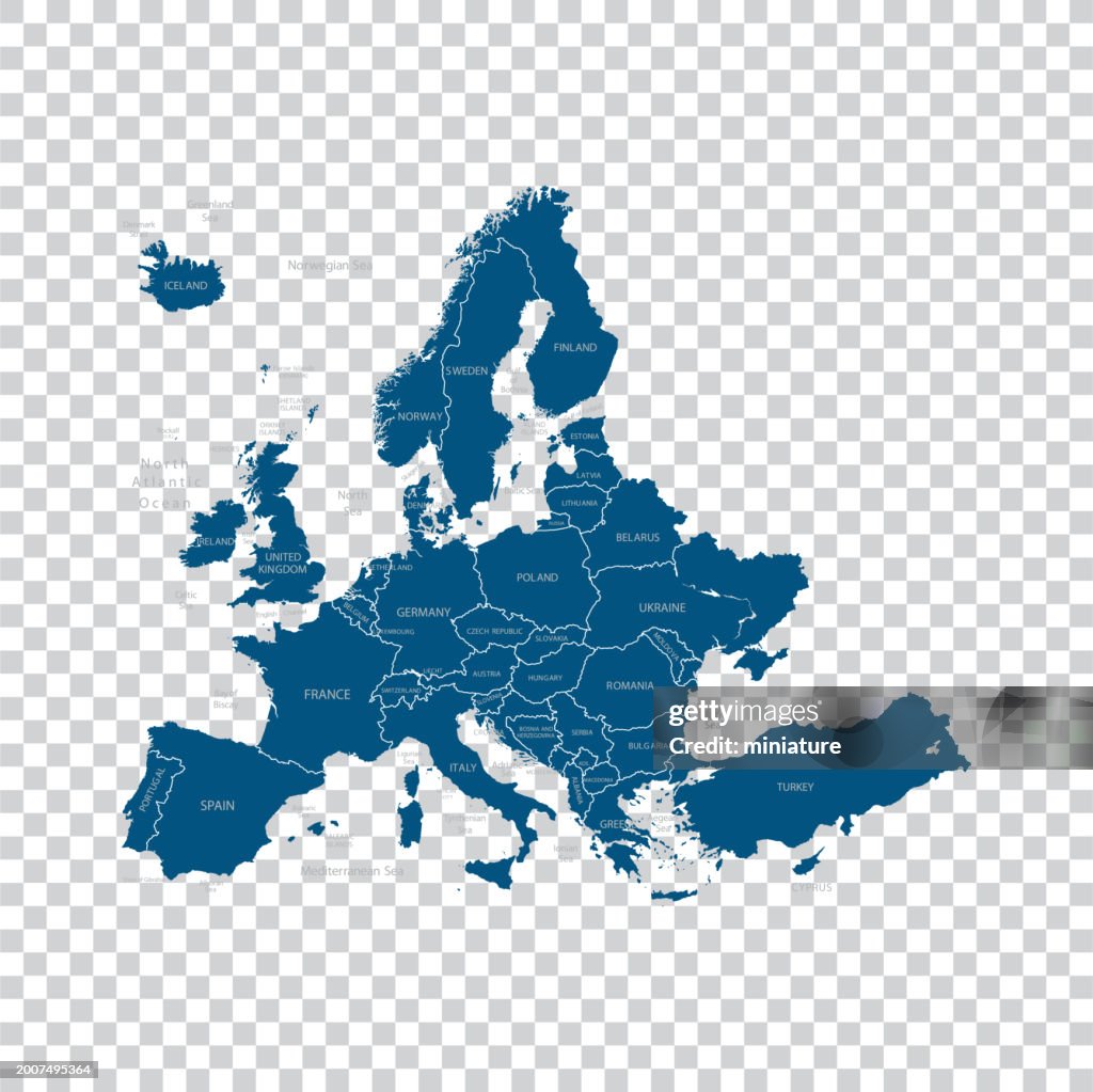 Europe map