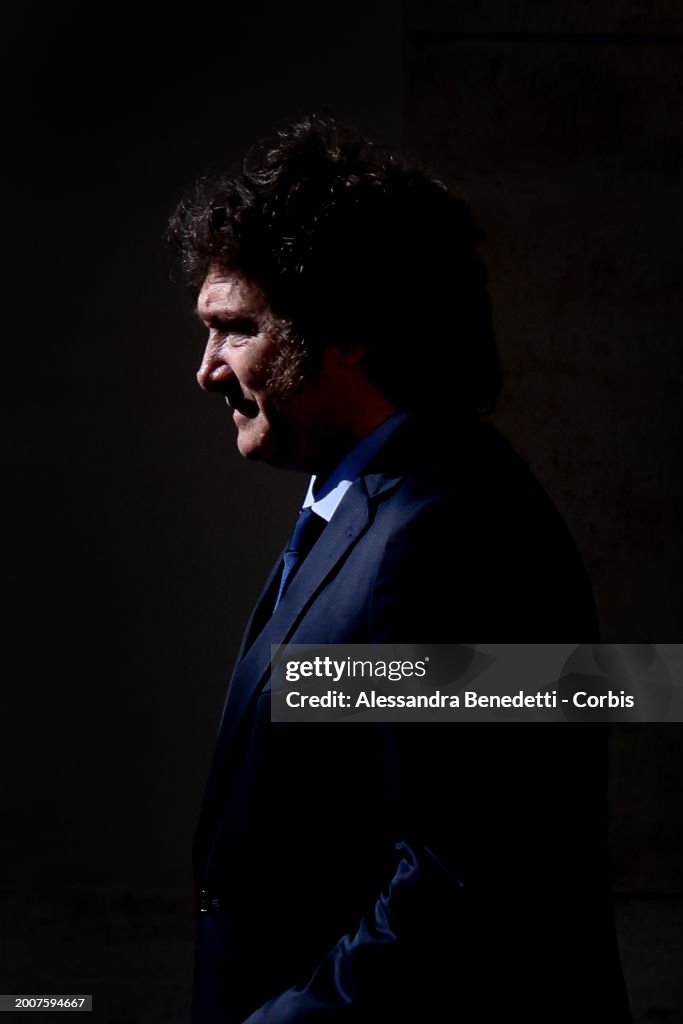 Pope Francis Holds Formal Audience With Newly Appointed Argentinian President Javier Milei
