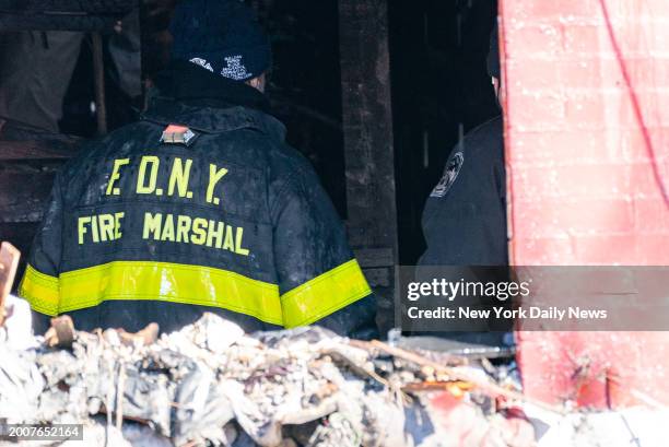 February 15: A man said to be in his thirties was pronounced dead on scene after a two alarm fire broke out inside a residence at 239 East 176th...