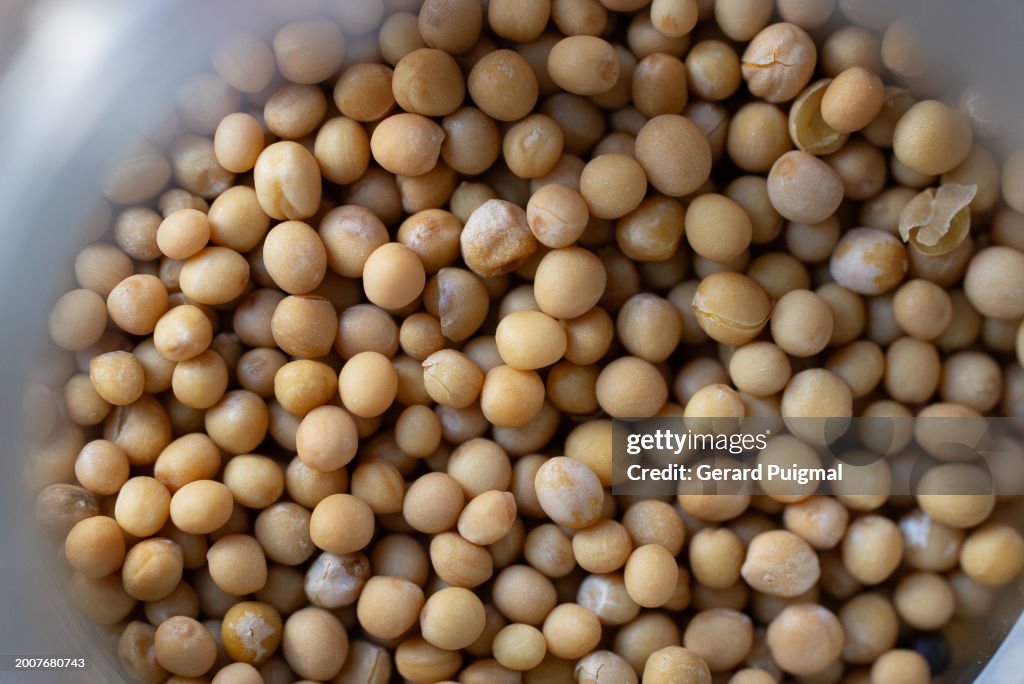Mustard seeds in a glass jar
