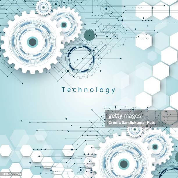 Texture Machine Background Abstract Engineering Machine Background With Technology Circuit Board ...