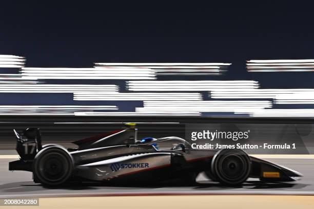 F during day three of Formula 2 Testing at Bahrain International Circuit on February 13, 2024 in Bahrain, Bahrain.
