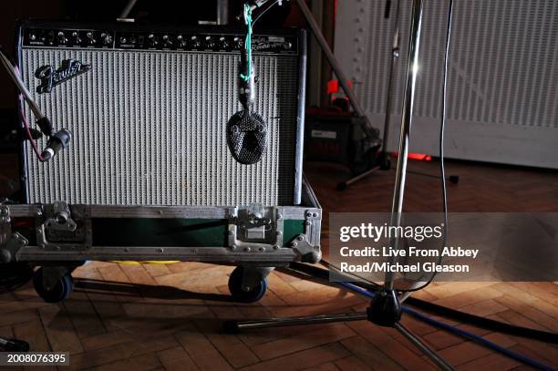 Fender Twin Reverb amplifier on TV show Live From Abbey Road, Abbey Road Studios, London, 20th March 2008.