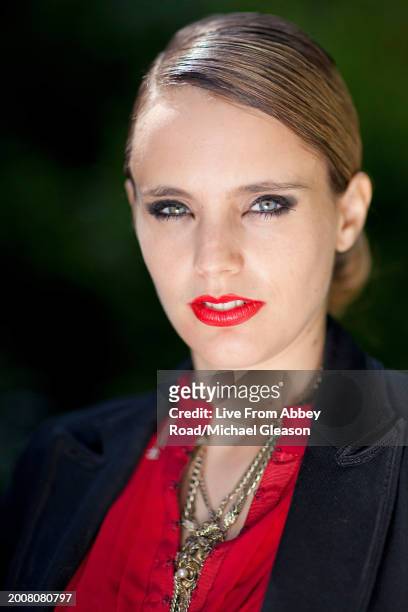 Anna Calvi on TV show Live From Abbey Road, Abbey Road Studios, London, 14th May 2011.