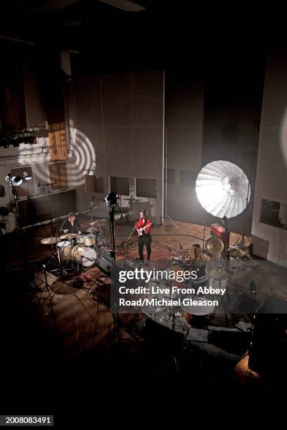 Anna Calvi on TV show Live From Abbey Road, Abbey Road Studios, London, 14th May 2011.