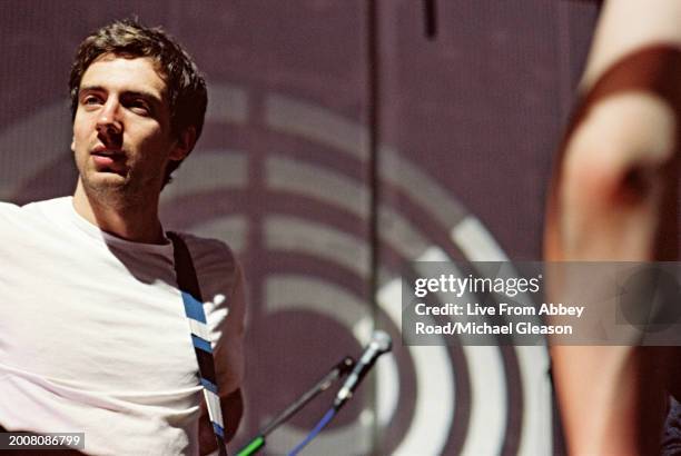 Gary Lightbody of Snow Patrol on TV show Live From Abbey Road, Abbey Road Studios, London, 5th October 2006.