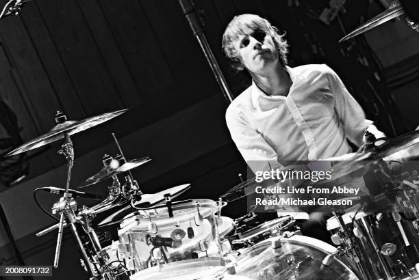 Dominic Howard of Muse on TV show Live From Abbey Road, Abbey Road Studios, London, 28th August 2006.