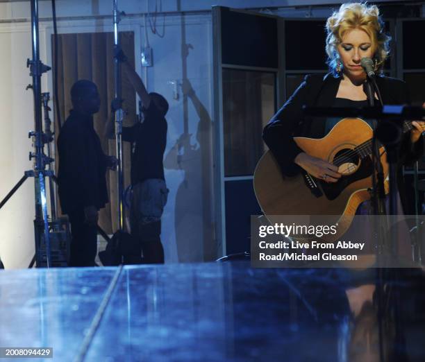 Martha Wainwright on TV show Live From Abbey Road, Abbey Road Studios, London, 25th June 2008.