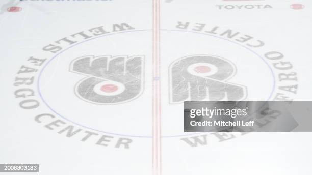 General view of center ice at the Wells Fargo Center during the game between the Arizona Coyotes and Philadelphia Flyers on February 12, 2024 in...
