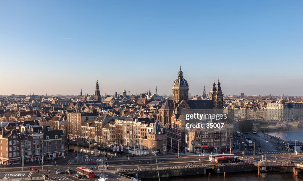 Amsterdam city, the netherlands
