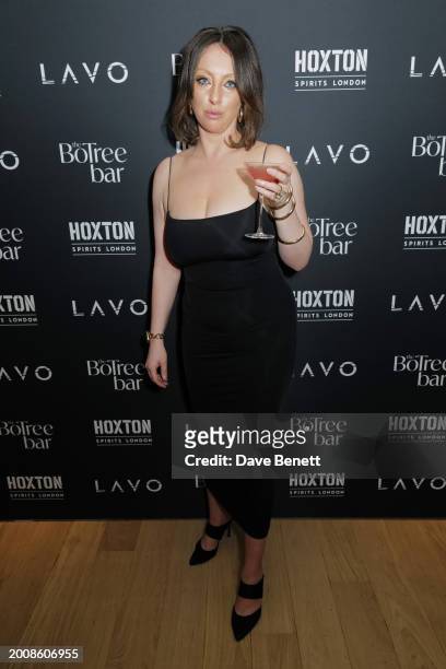 Hayley Walsh attends the Hoxton Spirits Valentine's Dinner at Lavo on February 13, 2024 in London, England.