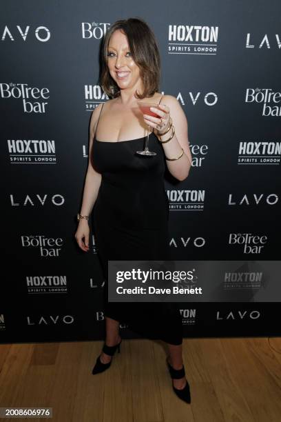 Hayley Walsh attends the Hoxton Spirits Valentine's Dinner at Lavo on February 13, 2024 in London, England.