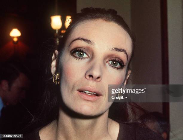 Photo dating from May 1969 of the singer and actress Marie Laforêt. Marie Laforêt is accused by her ex-husband, financier Eric de Lavandeyra, of...